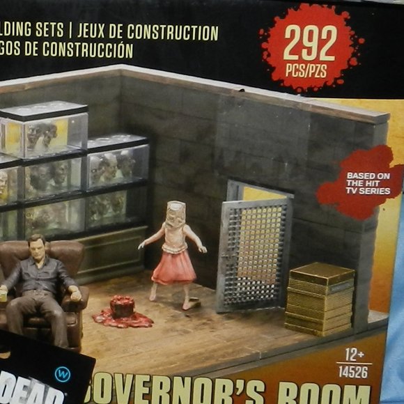 The Walking Dead Governor's Room light playset & 2 mini-Blind packs AMC📦🏃🚚 - Picture 4 of 16